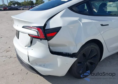 2024 Tesla Model 3 Long Range Dual Motor All-Wheel Drive/Rear-Wheel Drive from USA, damaged, VIN 5YJ3E1EA1RF755761